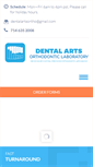 Mobile Screenshot of dentalartsortho.com